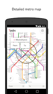 Download Free Download Yandex.Metro — detailed metro map and route times apk